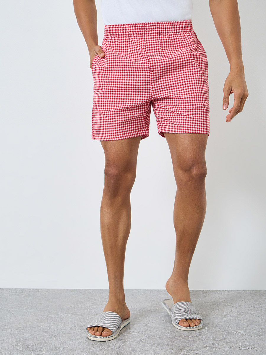 Pack of 2 - Men Woven Boxers