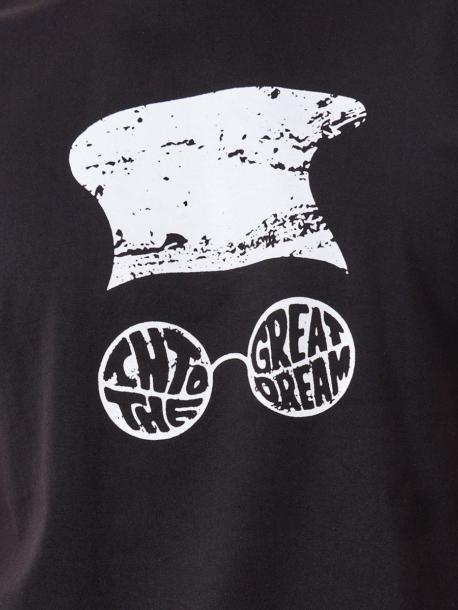 Men Graphic Print Short Sleeve T-Shirt and Checked Pyjama Set