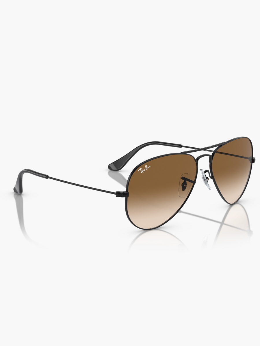 Full Rim Aviator Sunglasses with Nose Pads