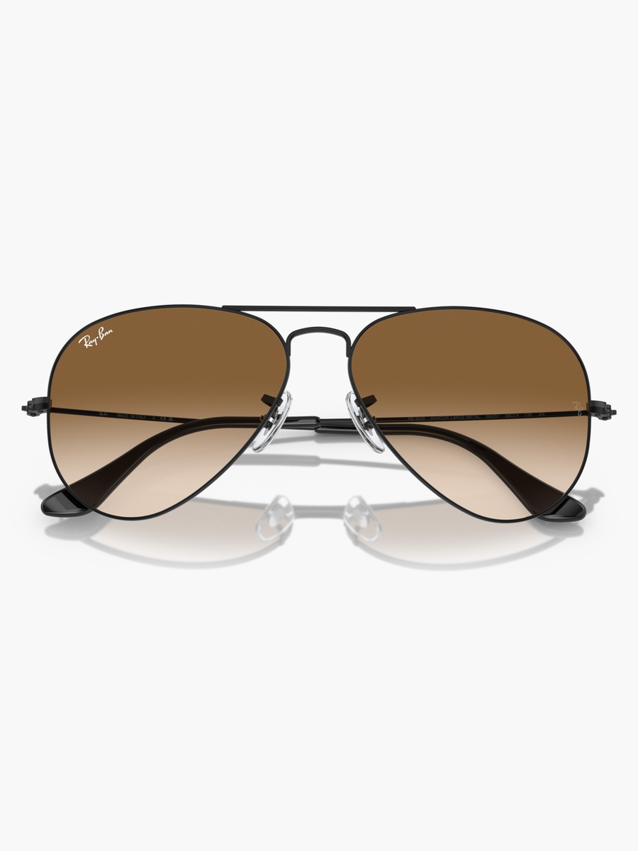 Full Rim Aviator Sunglasses with Nose Pads