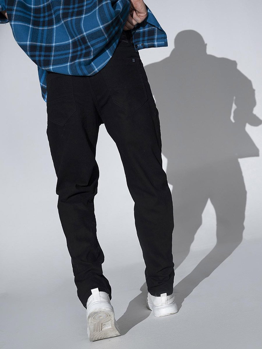 Straight Fit Clean Look Stretchable Jeans