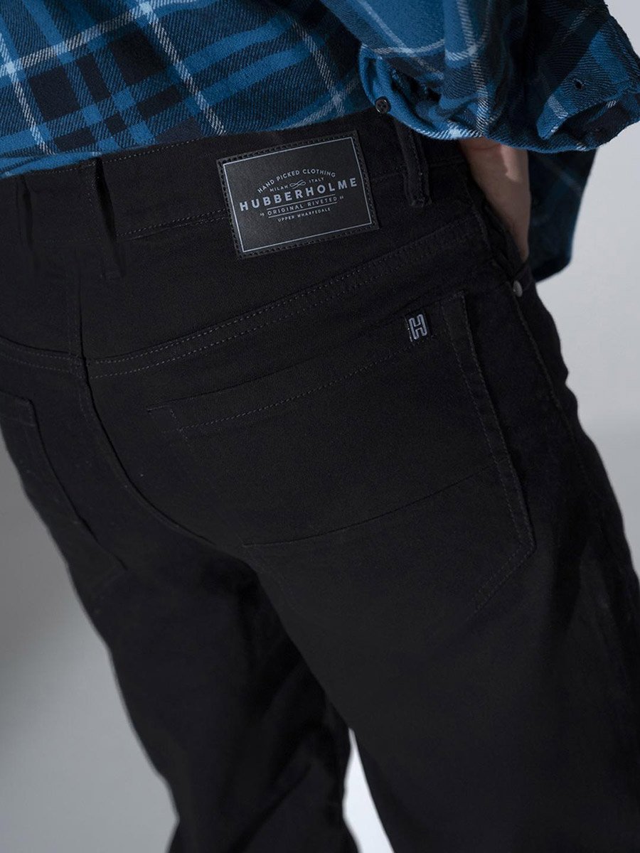 Straight Fit Clean Look Stretchable Jeans