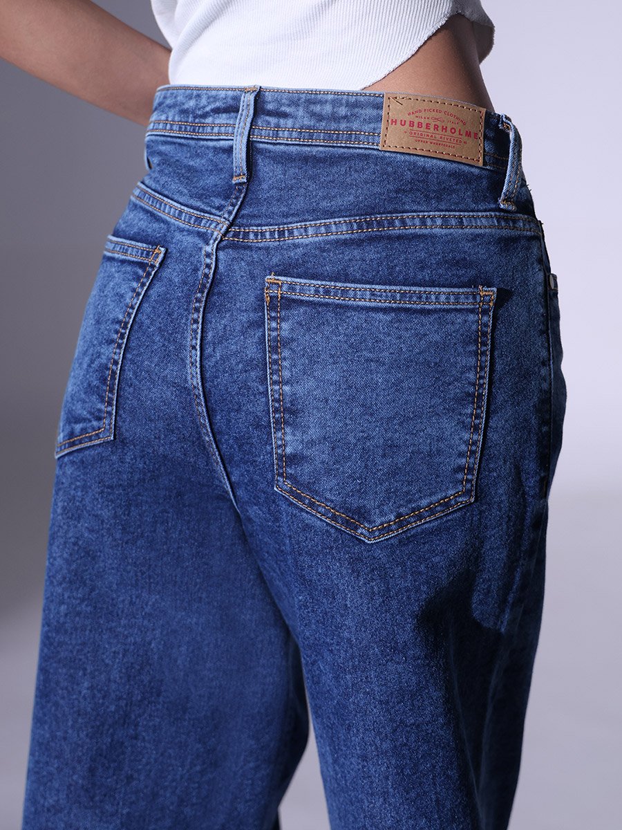 Women Relaxed Fit High-Rise Jeans