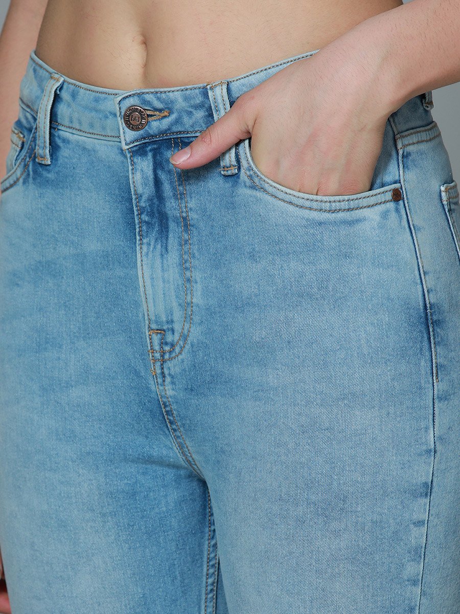 Women High Rise Slim Fit Jeans