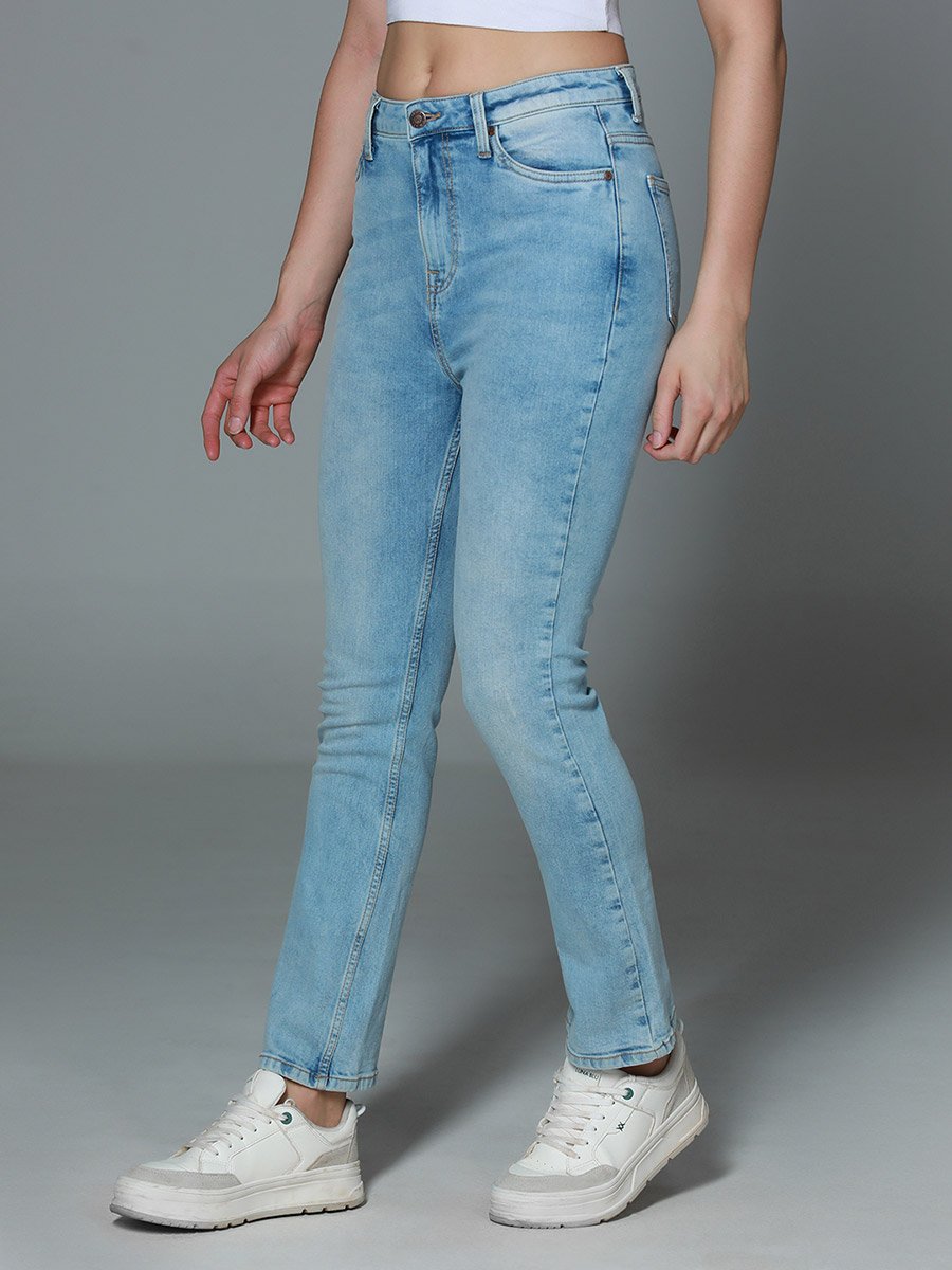 Women High Rise Slim Fit Jeans