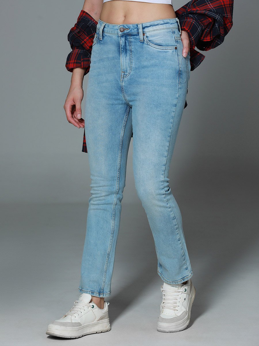 Women High Rise Slim Fit Jeans