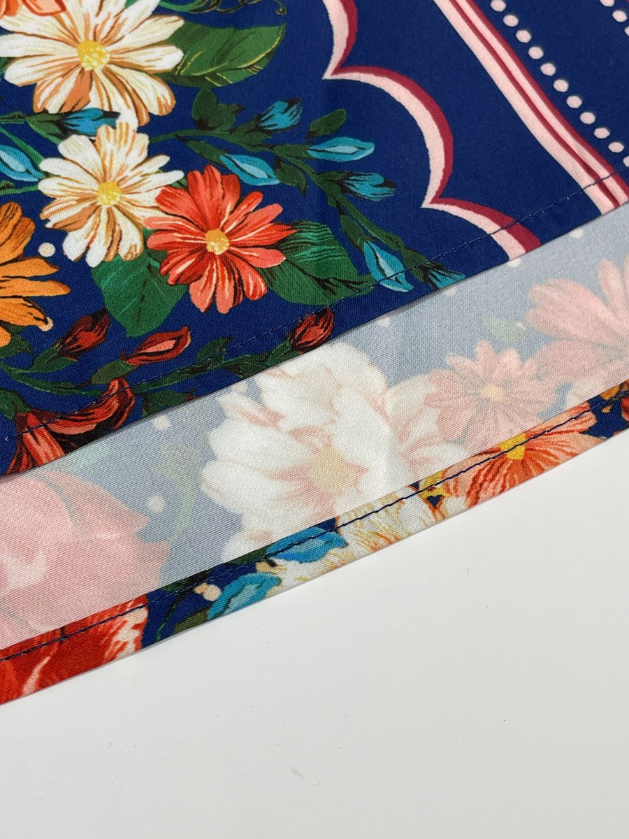 Women Floral Printed Bell Sleeve Mini Dress