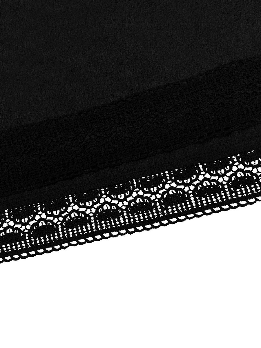 Women Black Cut-Out Detail Balloon Sleeve Maxi Dress