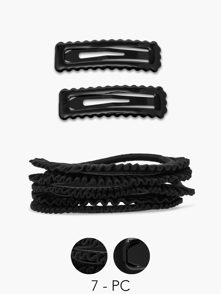 Assorted 7-Piece Hair Accessory Set