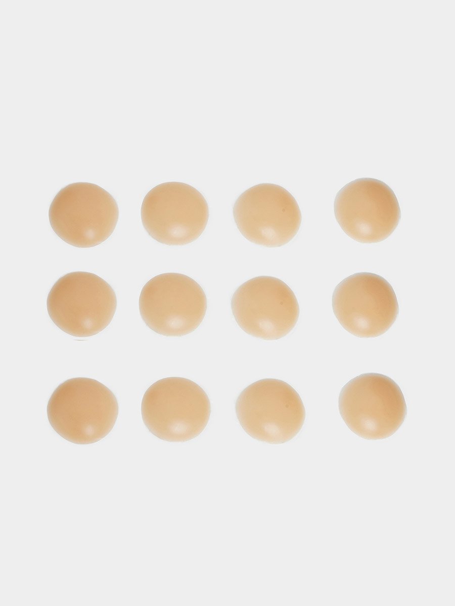 Set of 6 - Nude Silicone Nipple Cover