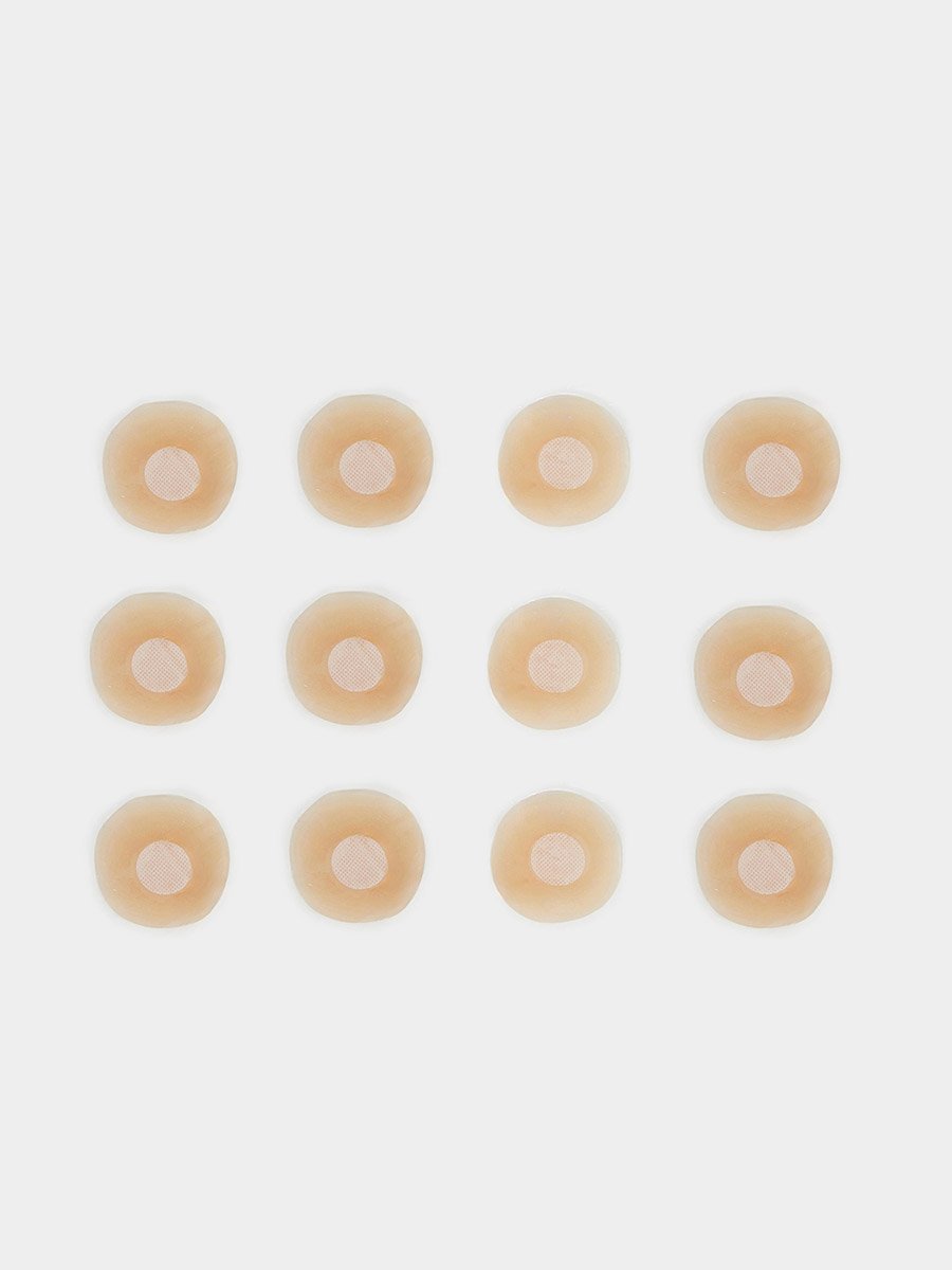 Set of 6 - Nude Silicone Nipple Cover