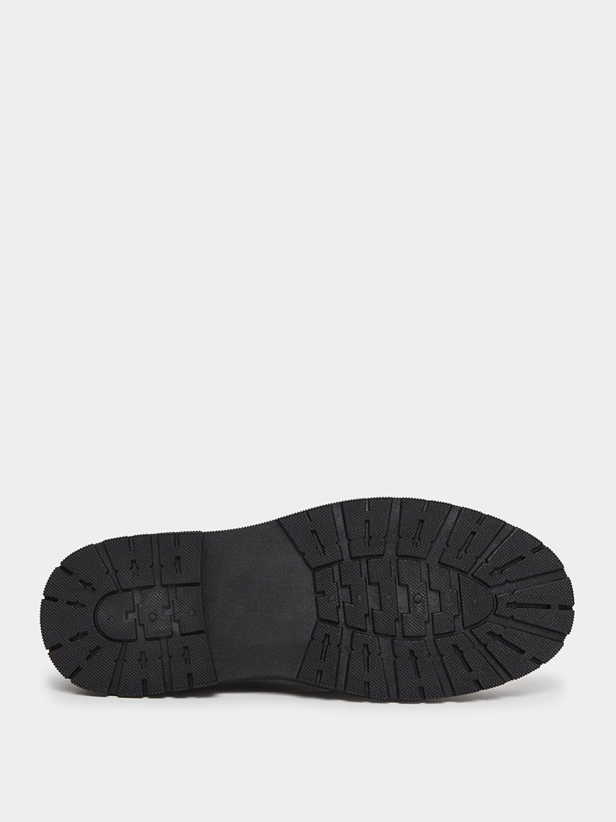 Glossy Black Lace-Up Formal Shoes