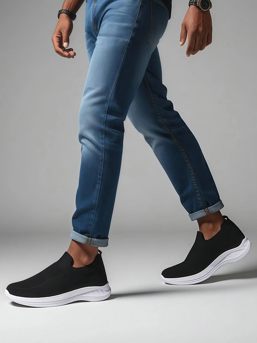 Light Weight Mesh Slip-on Shoes