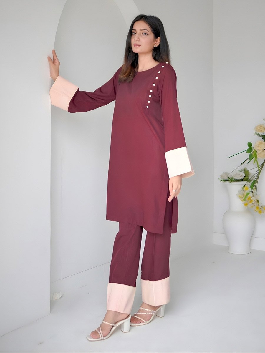 Women Longline Tunic and Pants Co-Ords