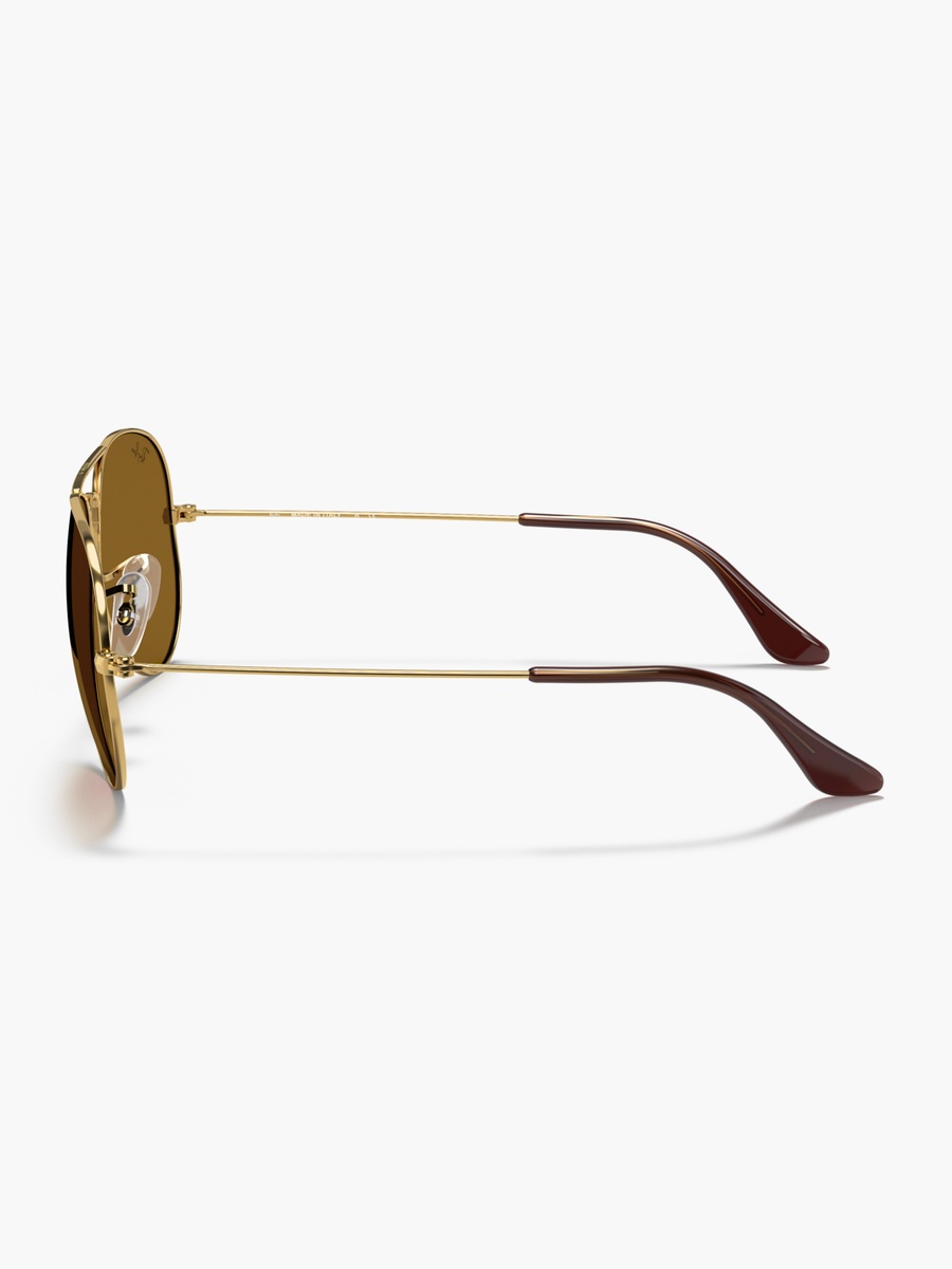 Arista Aviator Sunglasses with Nose Pads