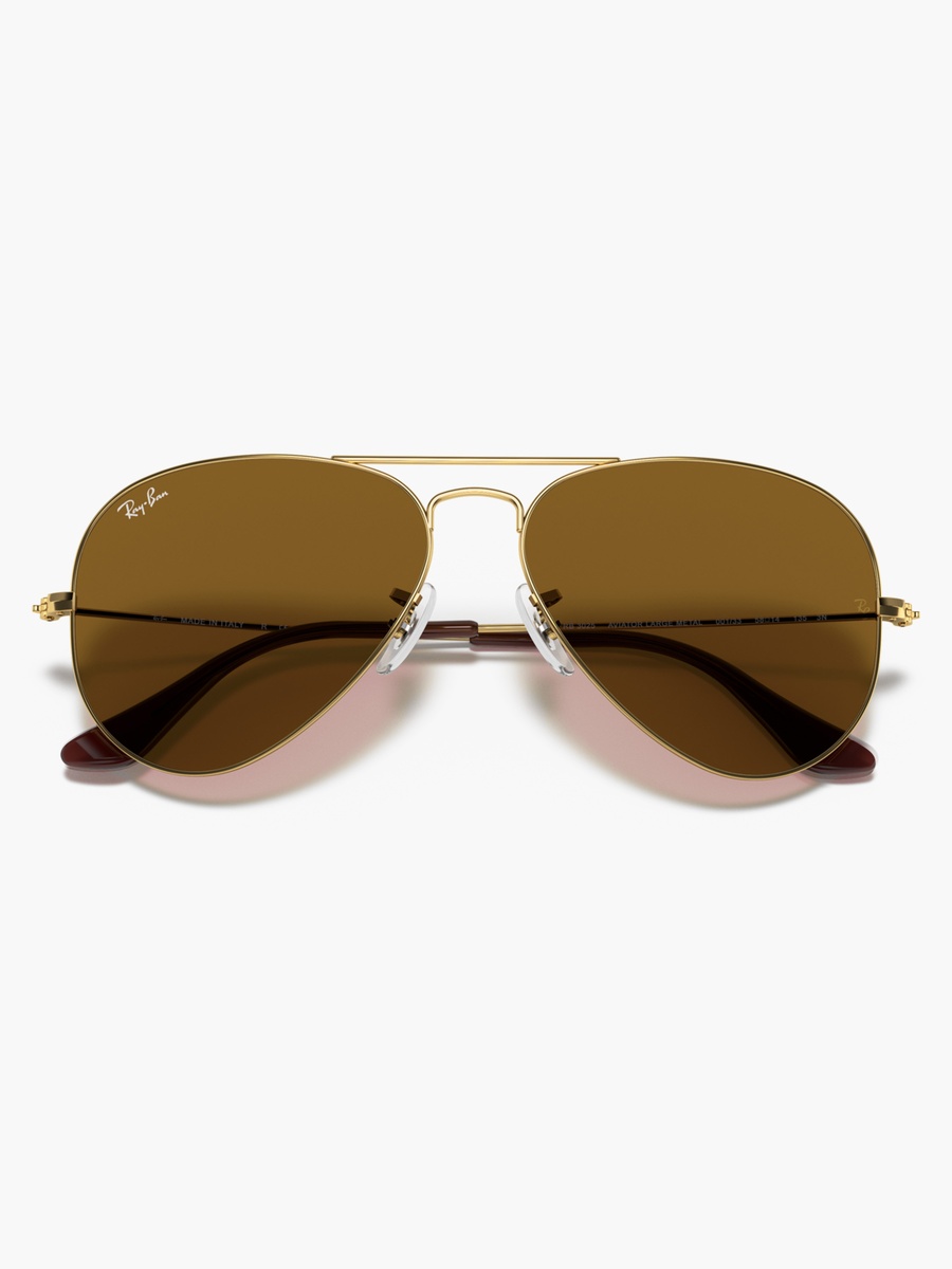Arista Aviator Sunglasses with Nose Pads