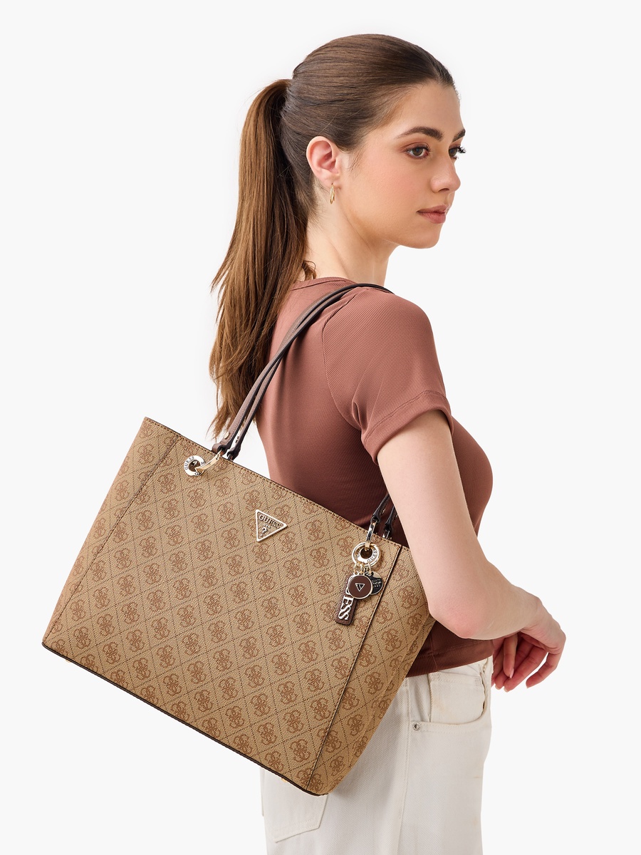 Noelle Girlfriend Printed Tote Bag with Double Handle