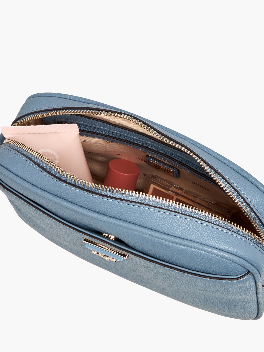Emiliya Girlfriend Textured Crossbody Bag with Adjustable Strap