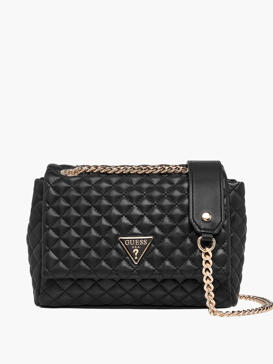 Cresidia Quilted Crossbody Bag with Chain Strap