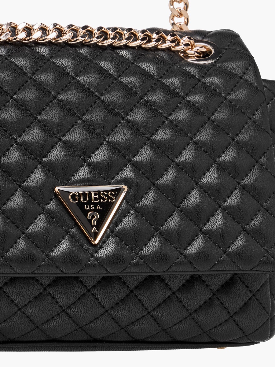 Cresidia Quilted Crossbody Bag with Chain Strap