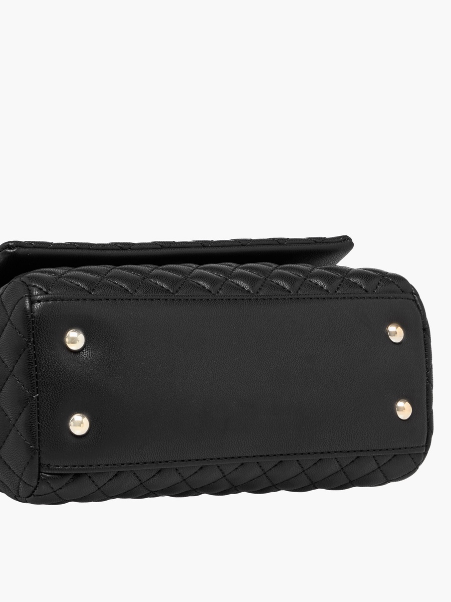 Cresidia Quilted Crossbody Bag with Chain Strap