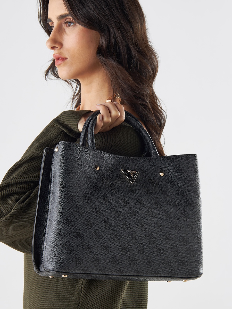 All-Over Logo Print Tote Bag