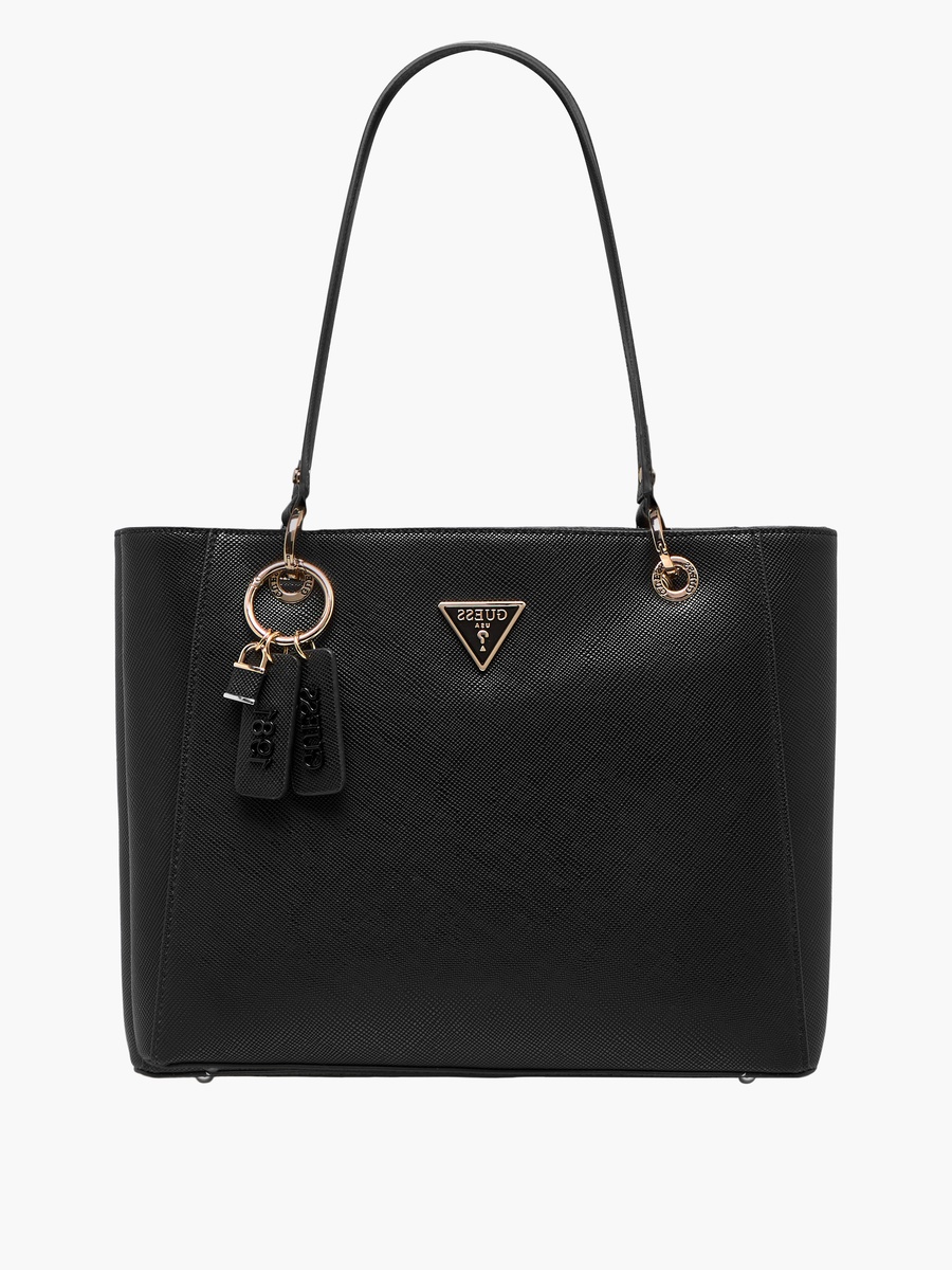 Noelle Noel Textured Tote Bag with Double Handle