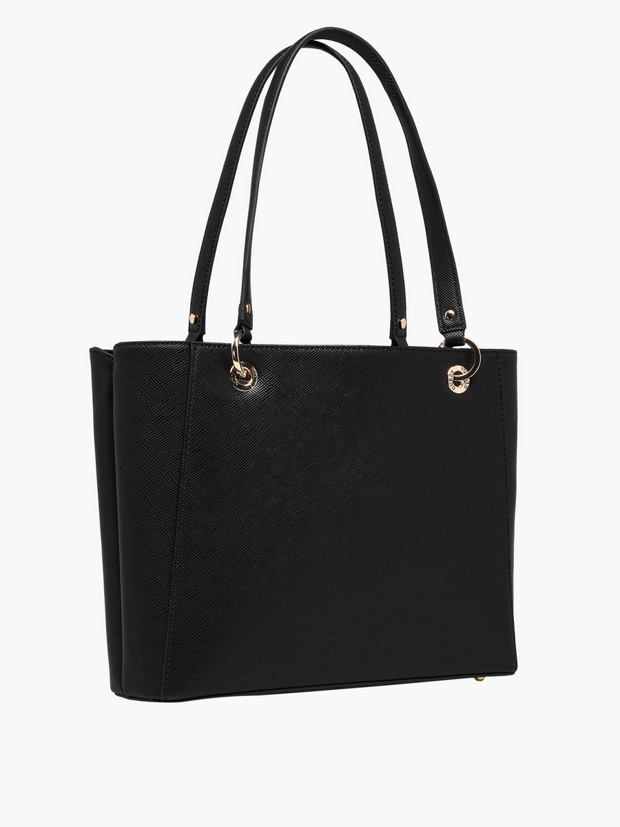 Noelle Noel Textured Tote Bag with Double Handle