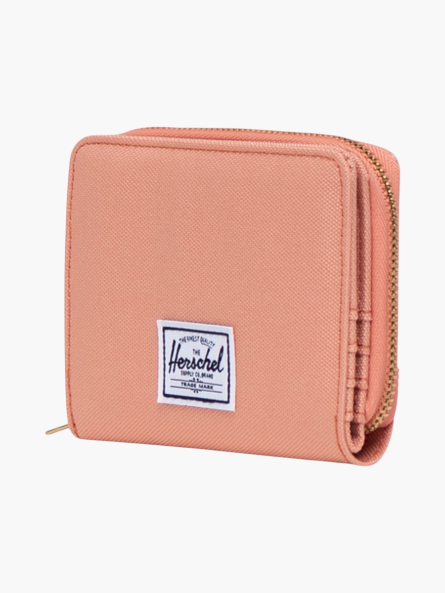Solid Zip Around Wallet