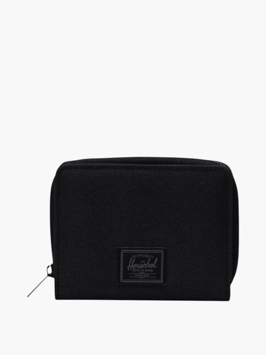 Solid Zip Around Wallet