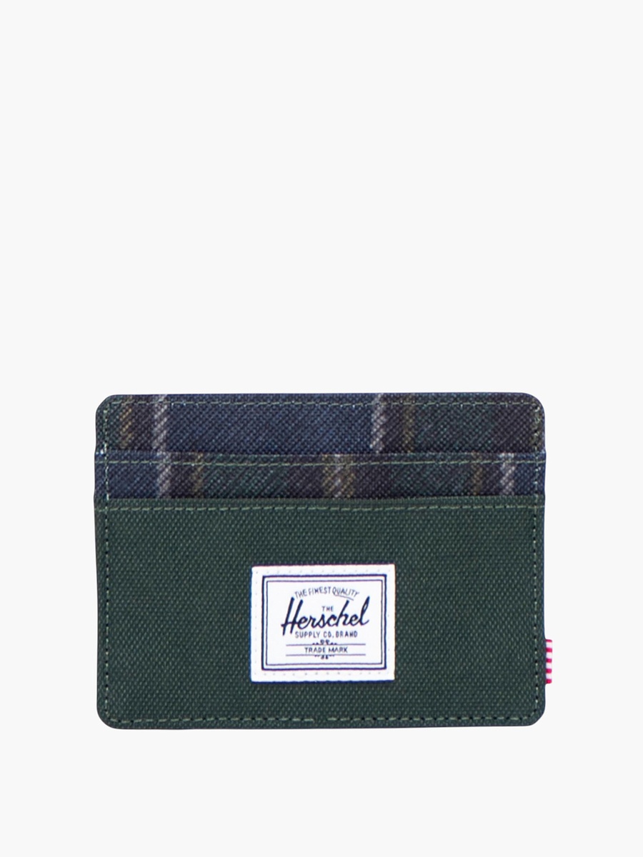 Checked Card Holder