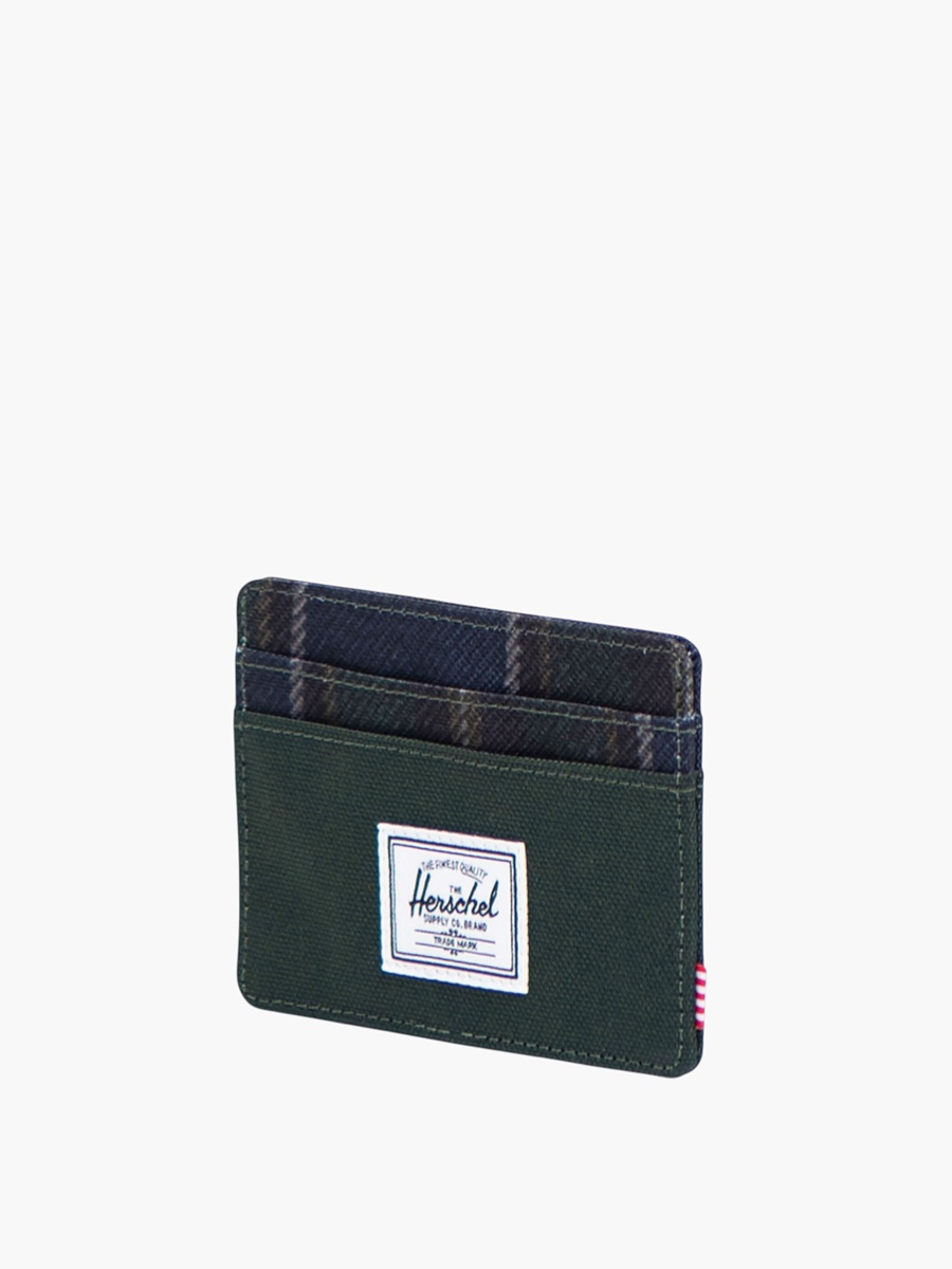 Checked Card Holder