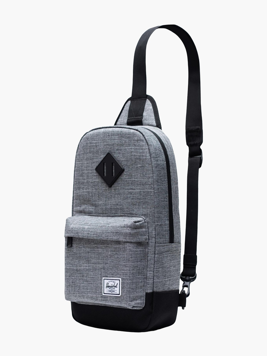 Solid Backpack with Adjustable Strap - 38x19x8 cm
