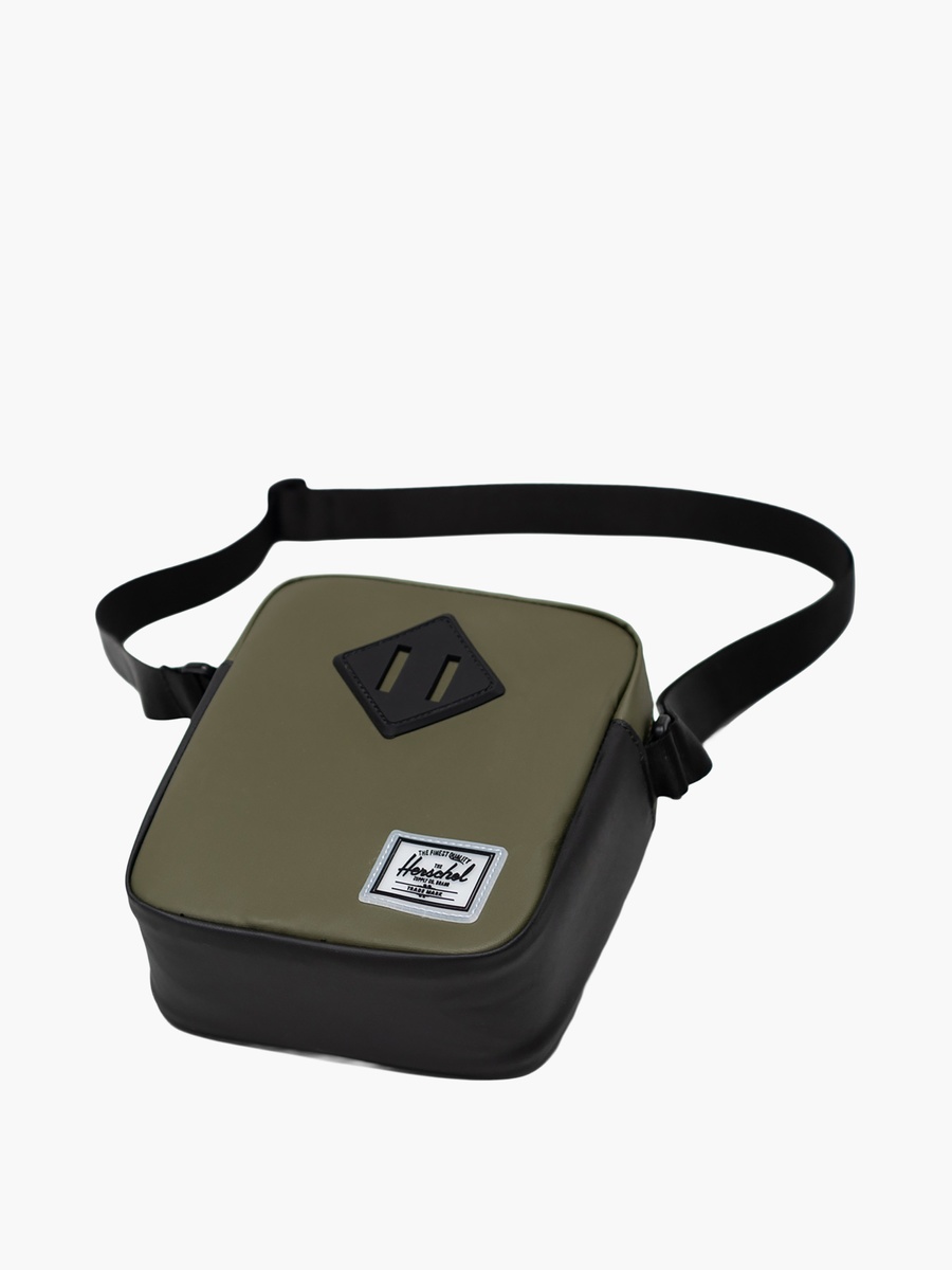 Solid Crossbody Bag with Adjustable Strap