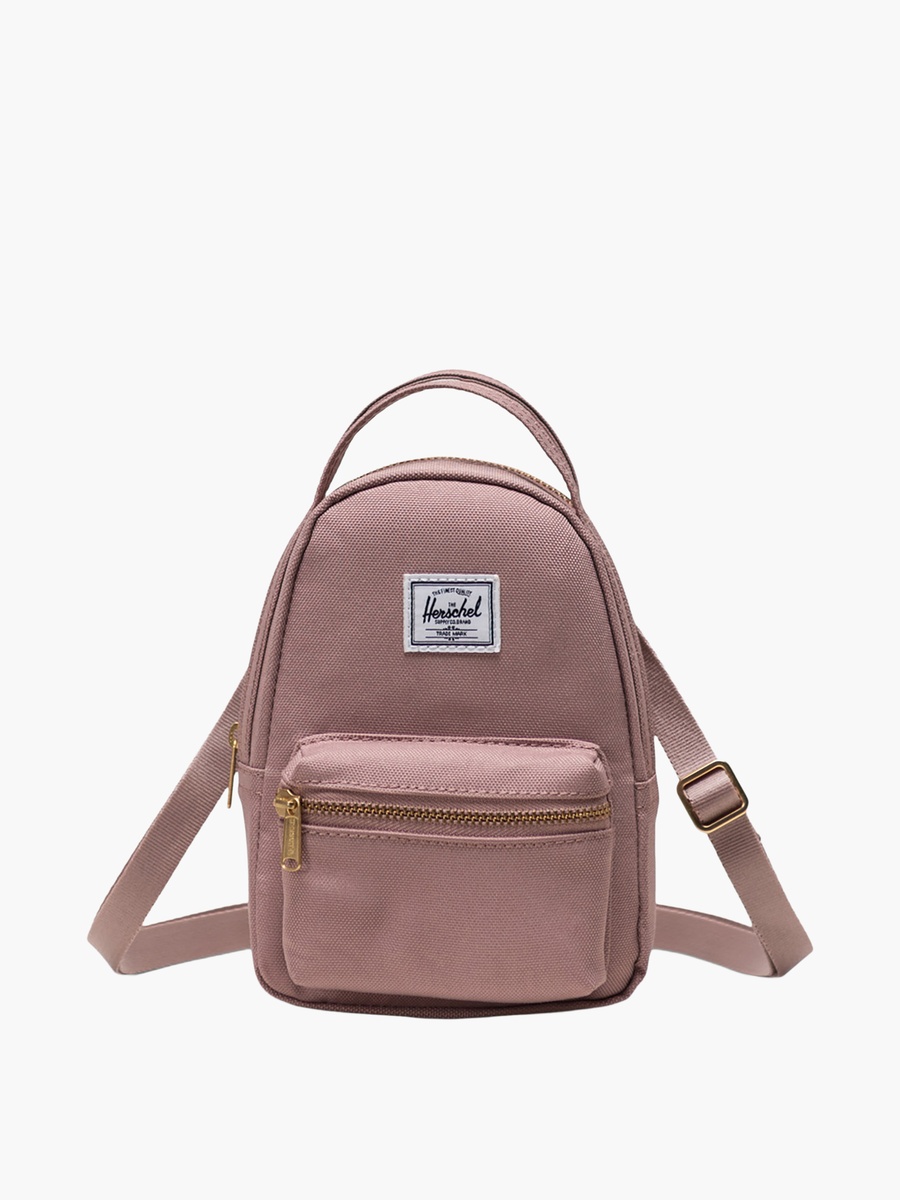Solid Crossbody Bag with Adjustable Strap