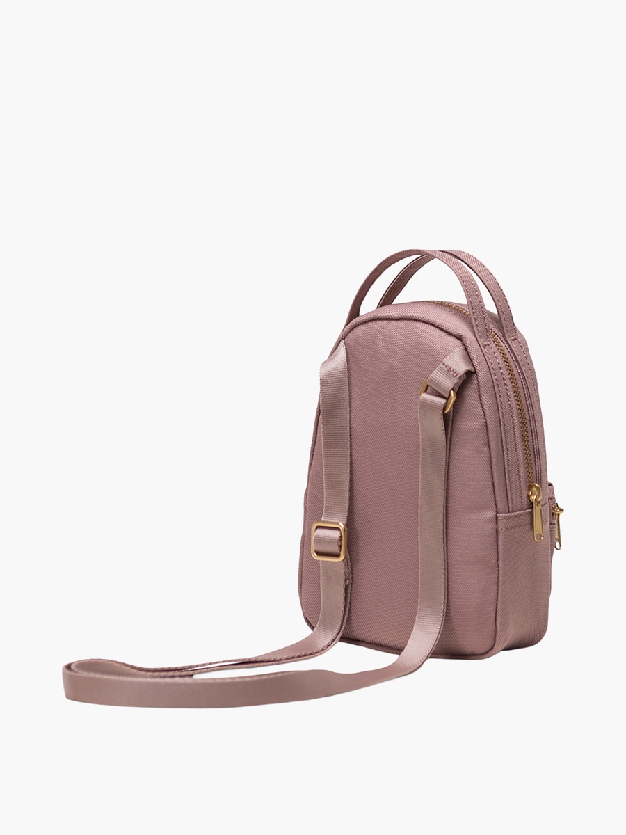 Solid Crossbody Bag with Adjustable Strap