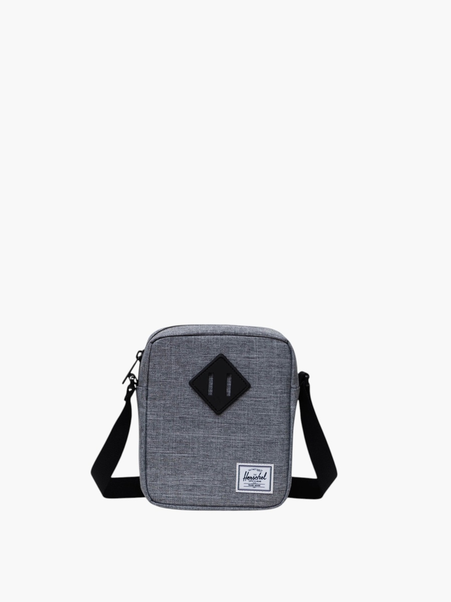 Solid Crossbody Bag with Adjustable Strap