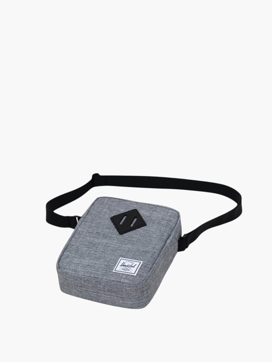 Solid Crossbody Bag with Adjustable Strap