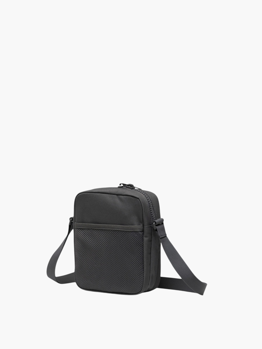 Solid Crossbody Bag with Adjustable Strap