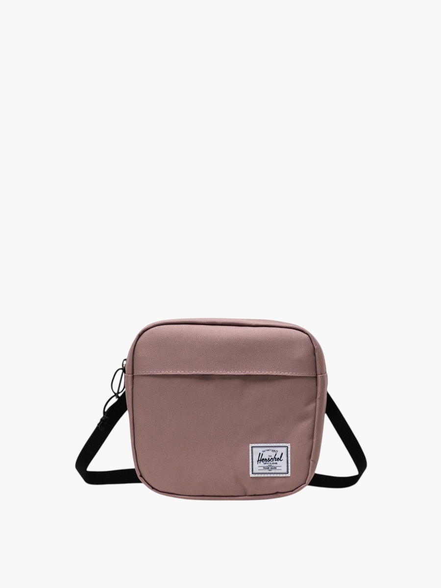 Solid Crossbody Bag with Adjustable Strap