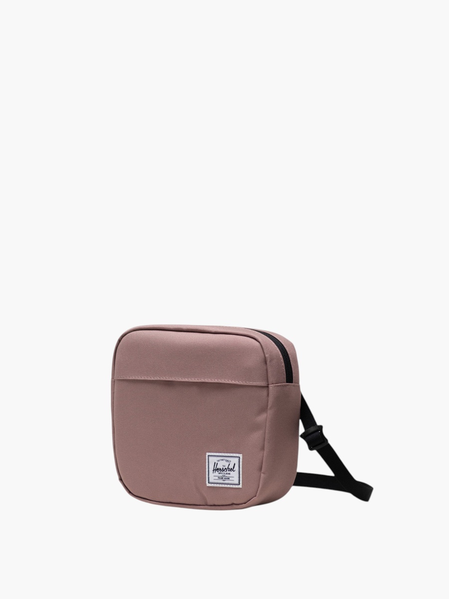 Solid Crossbody Bag with Adjustable Strap