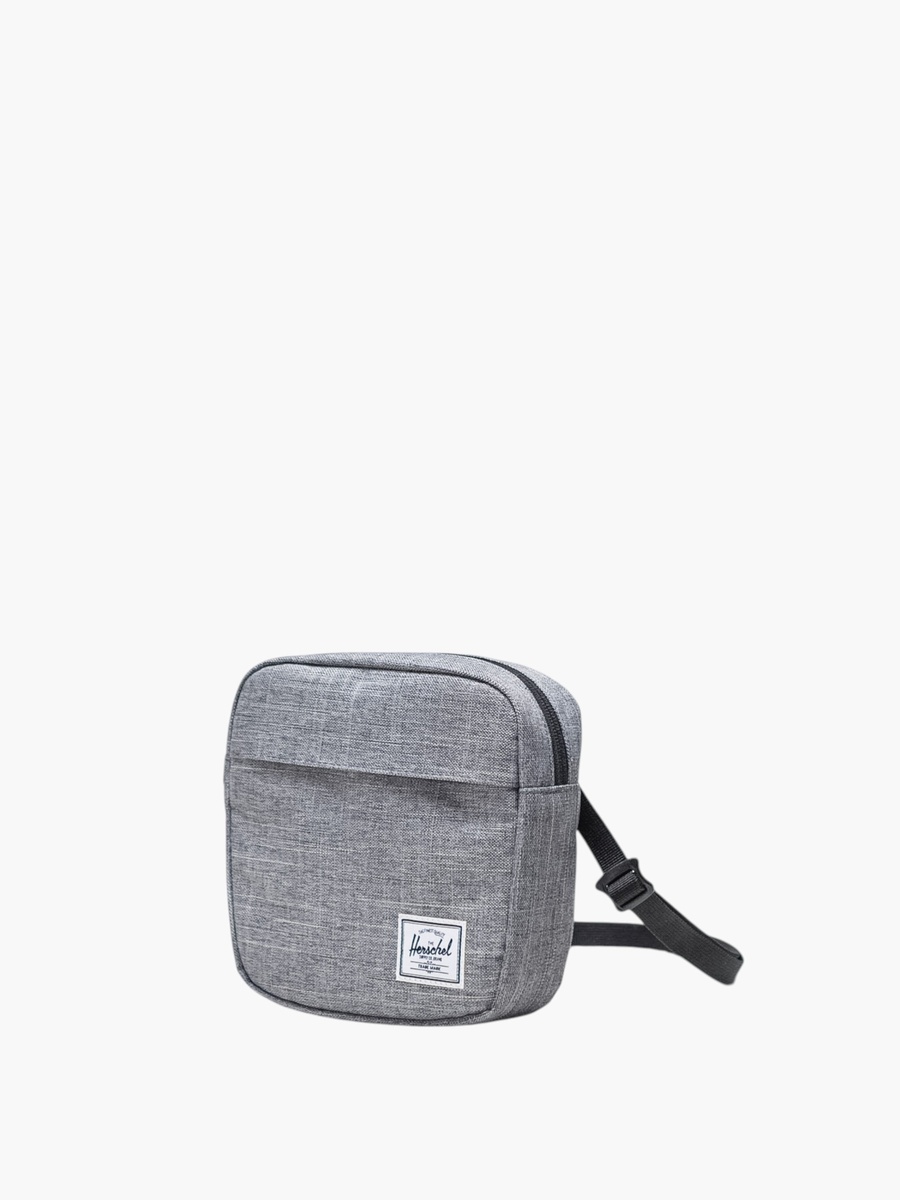 Solid Crossbody Bag with Adjustable Strap