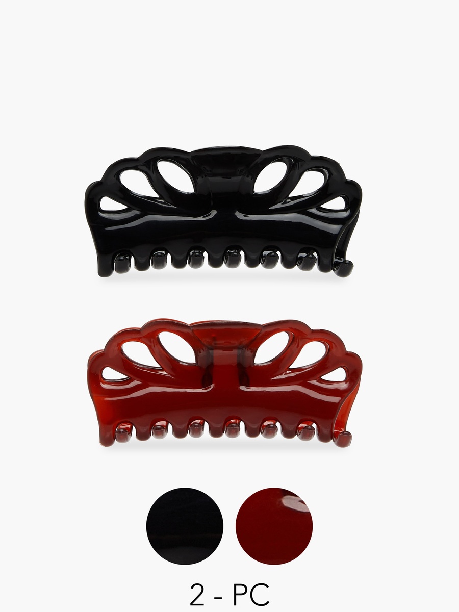 Solid Hair Clamp - Set of 2