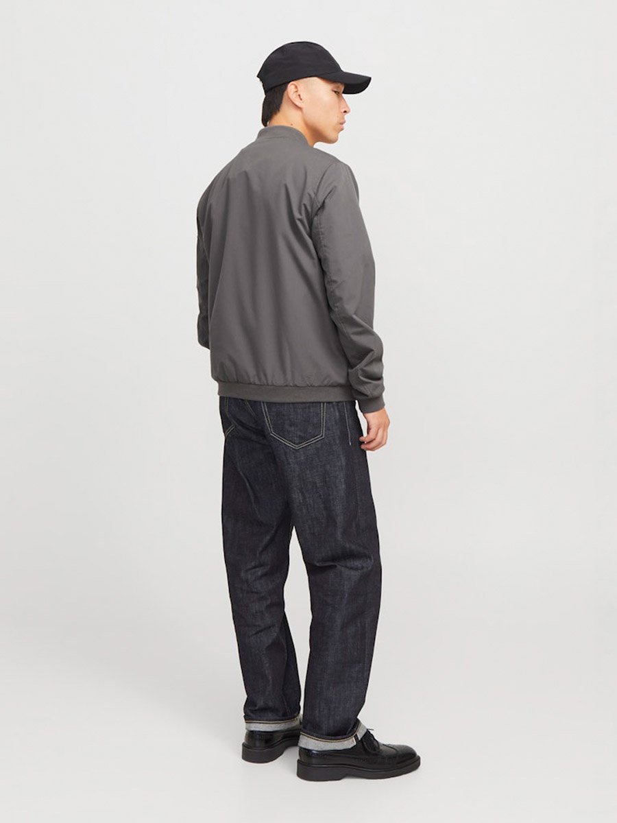 JJERUSH Collared Bomber Jacket
