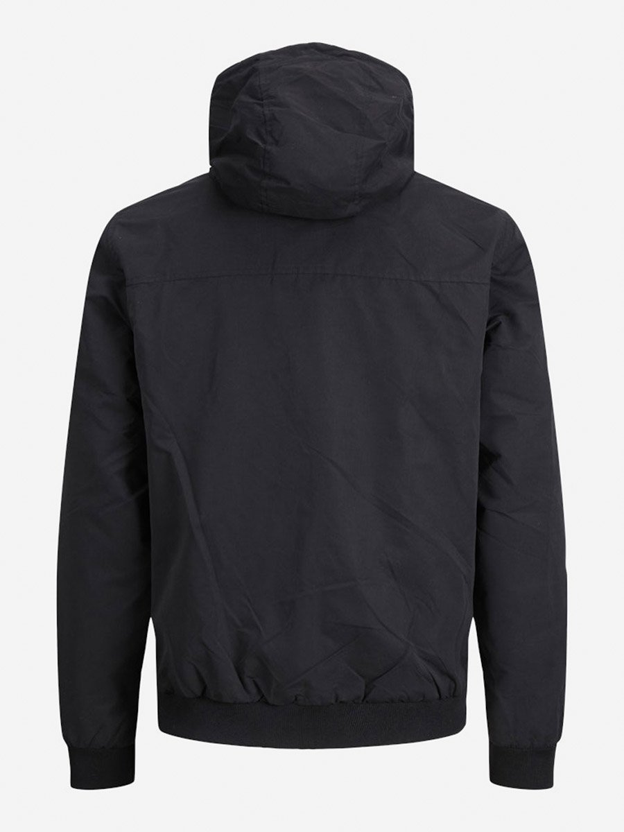 JJERUSH Printed Bomber Jacket with Hood