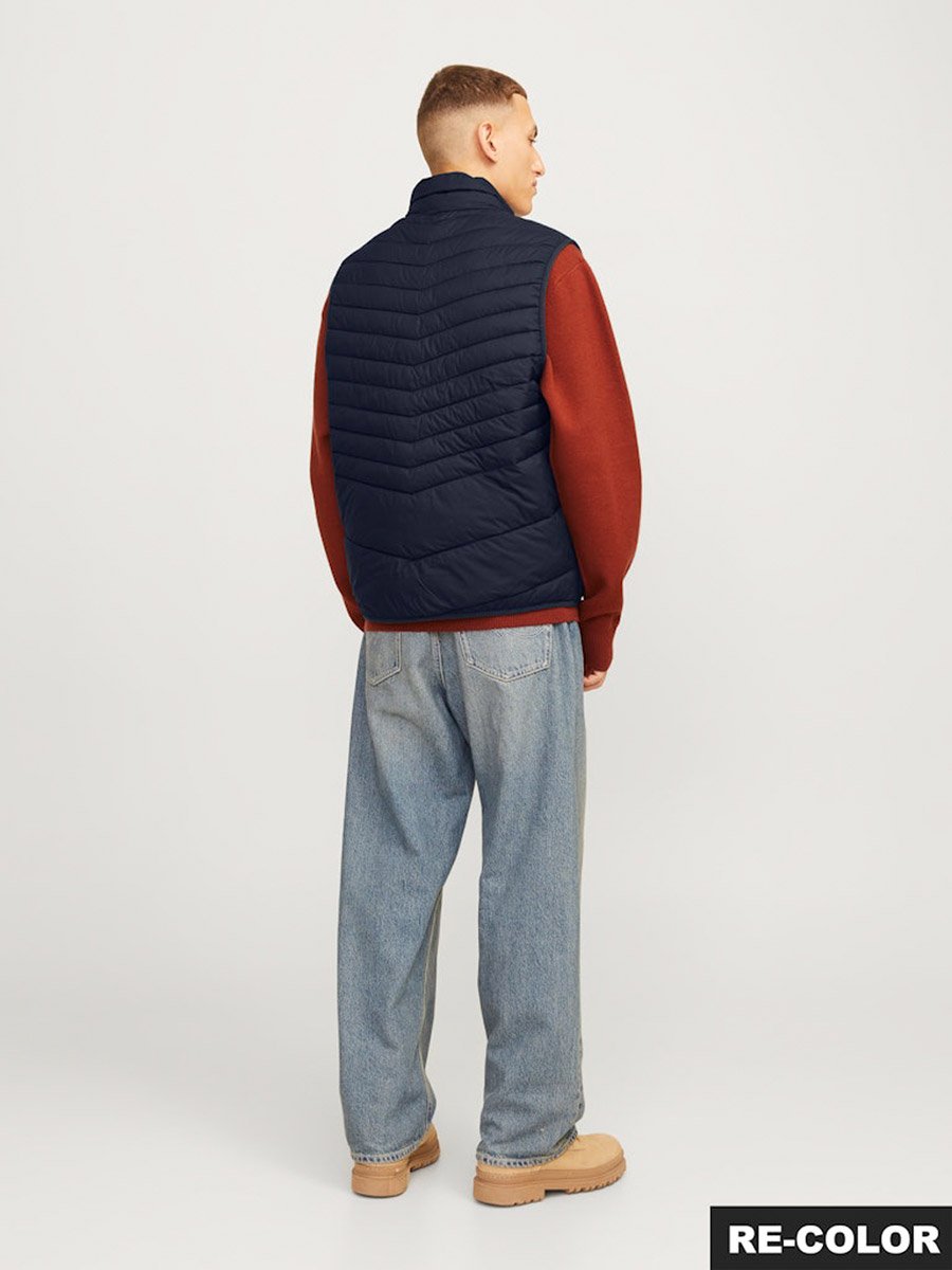 JJESTATE Collared Zip-Up Bodywarmer