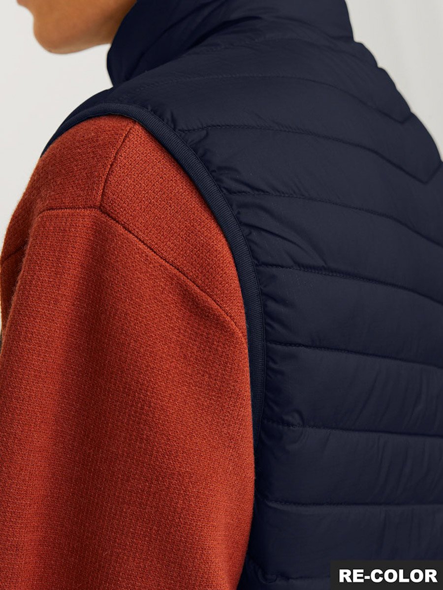 JJESTATE Collared Zip-Up Bodywarmer