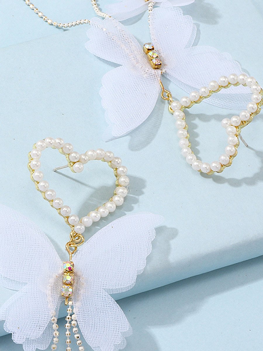 Butterfly Tassel Earrings
