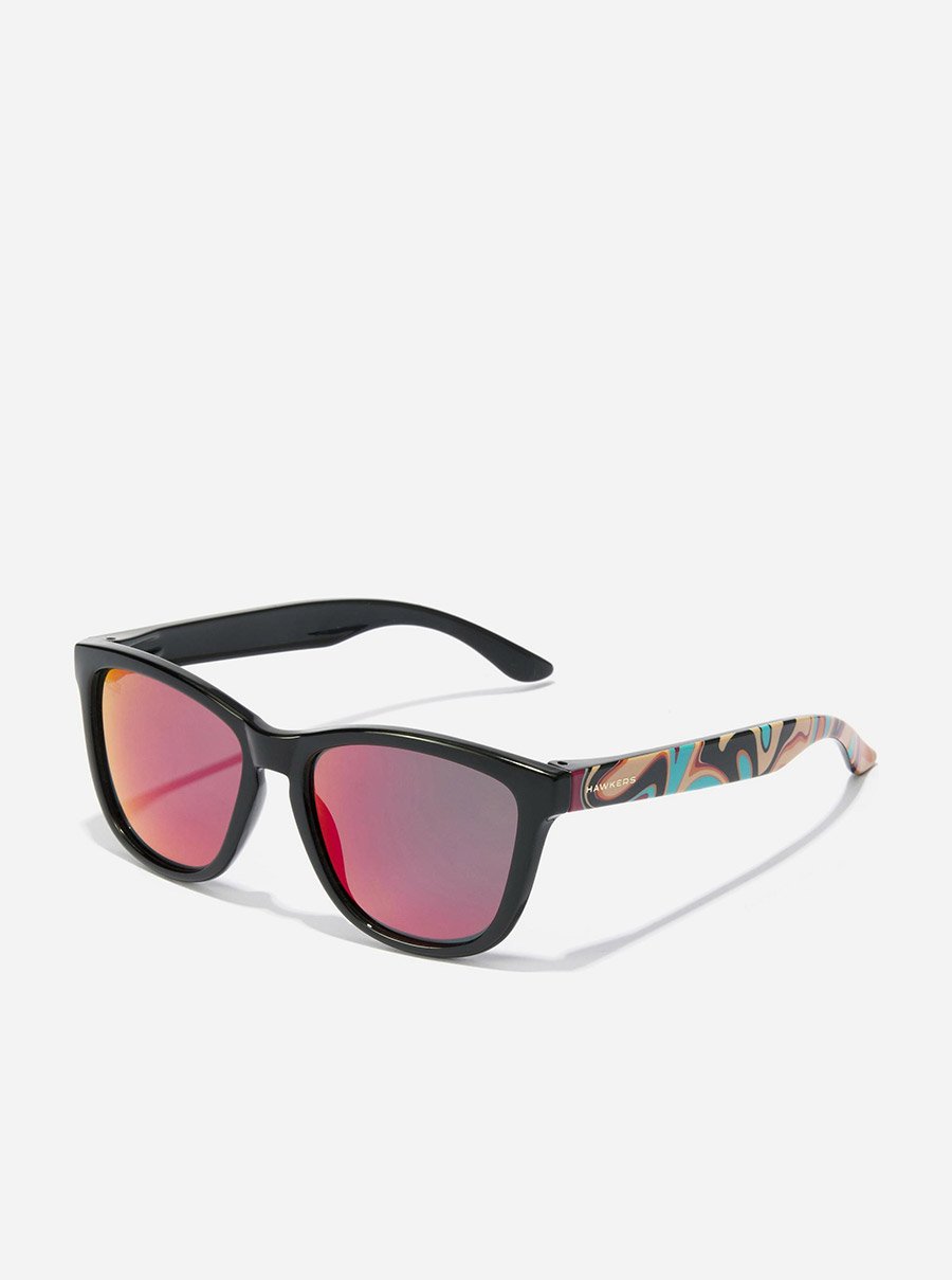 One - Polarized Psychedelic Ruby Sunglasses
