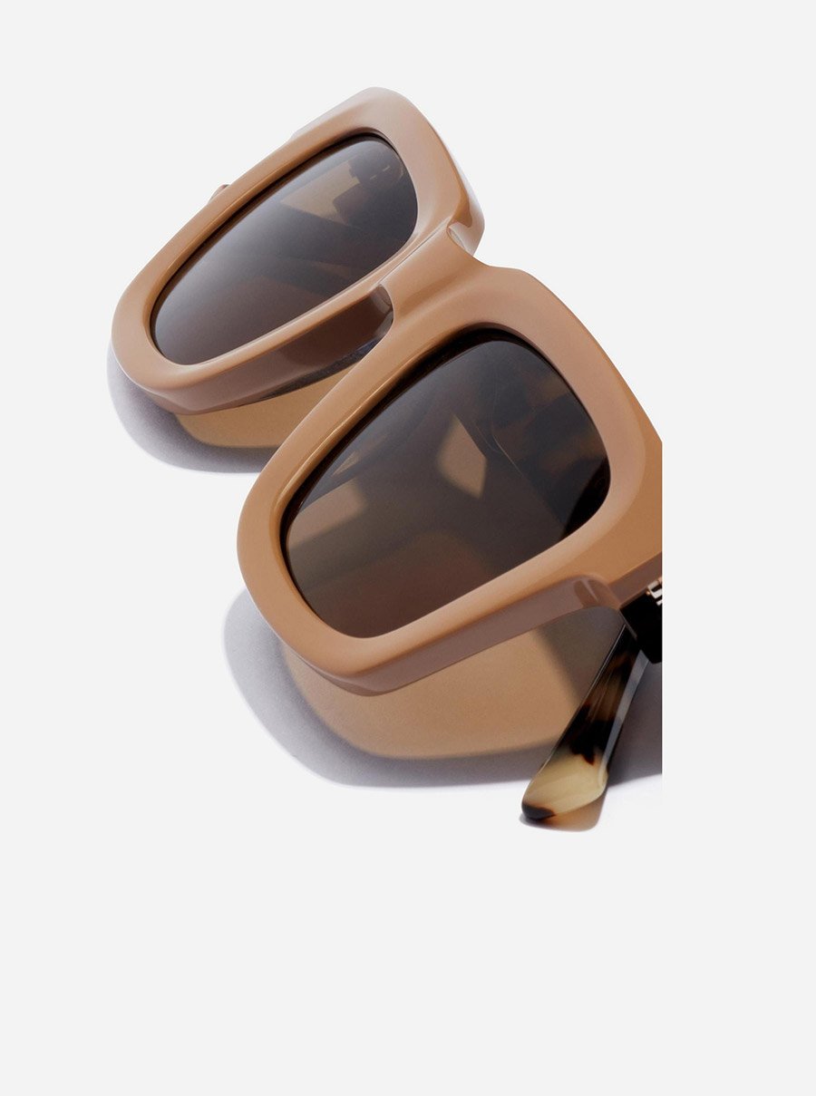 One Uptown - Brown Olive Sunglasses